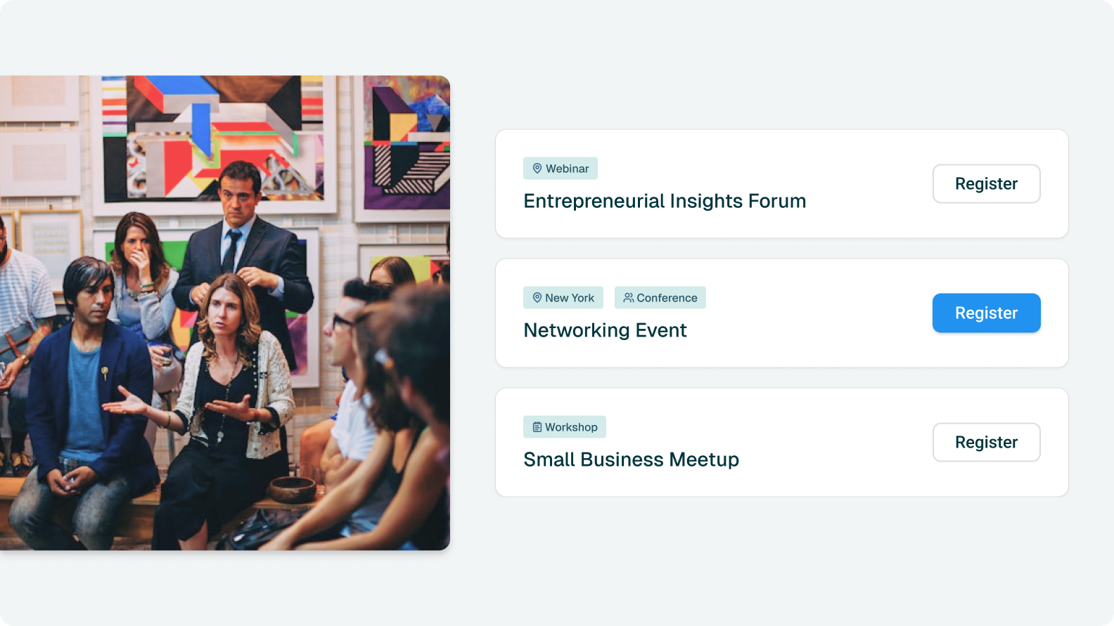 Discover an event